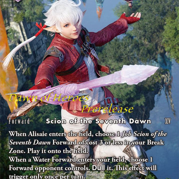 Alisaie Prerelease Promo (Dawn of Heroes)  - Foil