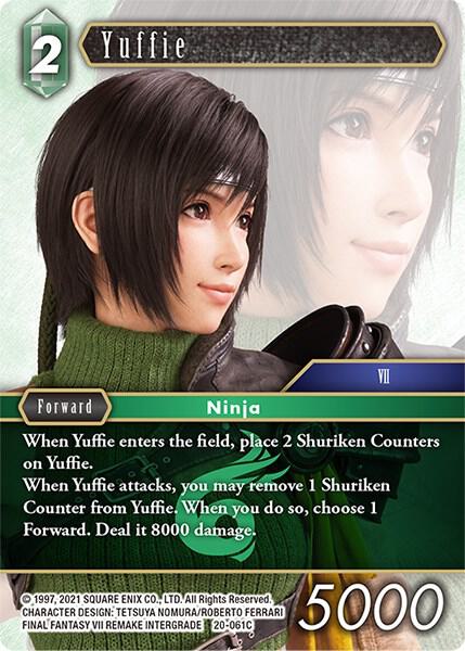 Yuffie 20-061C (Dawn of Heroes)  - Foil