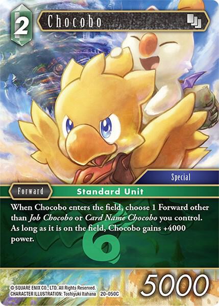 Chocobo 20-050C (Dawn of Heroes)  - Foil