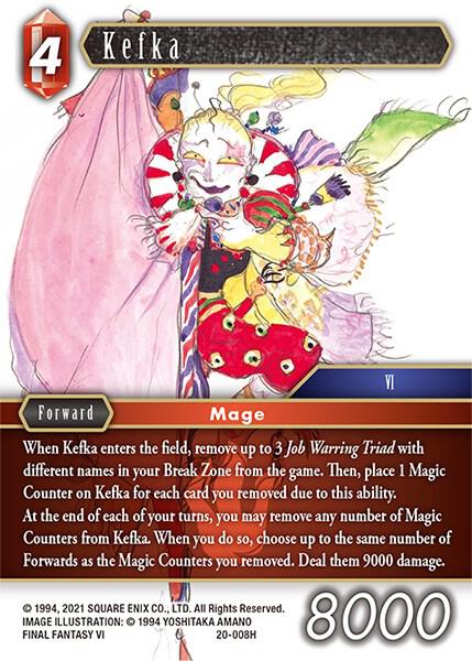 Kefka (Dawn of Heroes)  - Foil