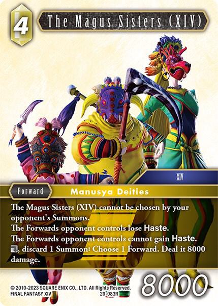 The Magus Sisters XIV 20-083R (Dawn of Heroes)  - Foil