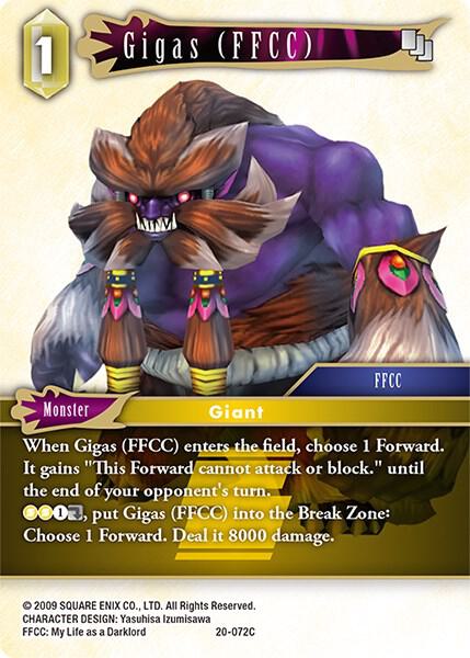 Gigas FFCC 20-072C (Dawn of Heroes)  - Foil