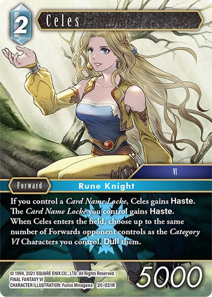 Celes 20-031R (Dawn of Heroes)  - Foil