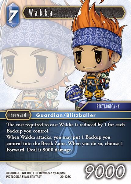 Wakka 20-126C (Dawn of Heroes)  - Foil