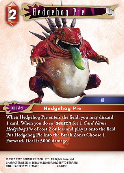 Hedgehog Pie 20-019C (Dawn of Heroes)  - Foil