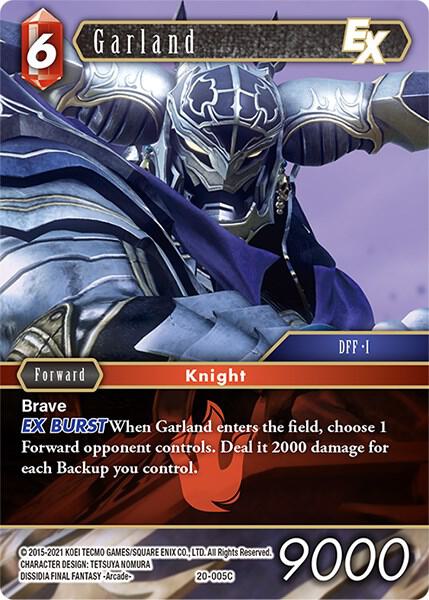 Garland EX 20-005C (Dawn of Heroes)  - Foil