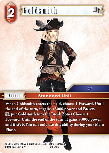 Goldsmith 20-012C (Dawn of Heroes)  - Foil