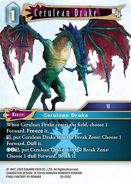 Cerulean Drake 20-033C (Dawn of Heroes)  - Foil