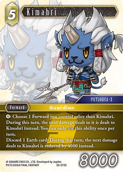 Kimahri 20-073C (Dawn of Heroes)  - Foil