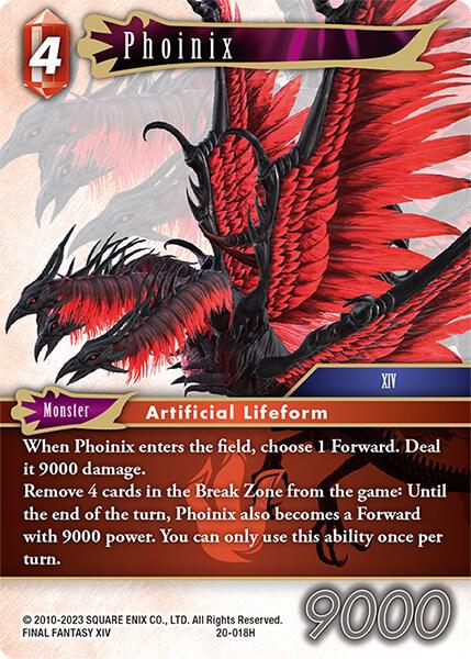 Phoinix 20-018H (Dawn of Heroes)  - Foil