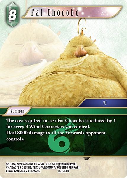 Fat Chocobo 20-051H (Dawn of Heroes) 