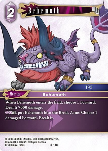 Behemoth 20-101C (Dawn of Heroes)  - Foil