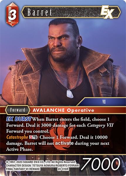 Barret EX 20-016R (Dawn of Heroes)  - Foil