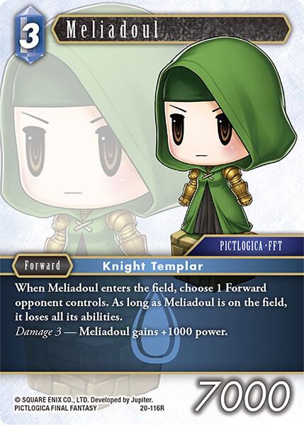 Meliadoul 20-116R (Dawn of Heroes)  - Foil