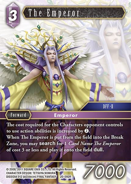 The Emperor 20-092R (Dawn of Heroes)  - Foil