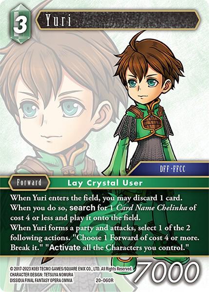 Yuri 20-060R (Dawn of Heroes)  - Foil