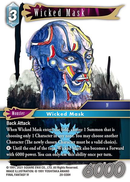 Wicked Mask 20-038H (Dawn of Heroes) 