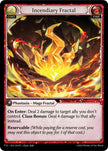 Incendiary Fractal 054 (Fractured Crown)  - Parallel Foil