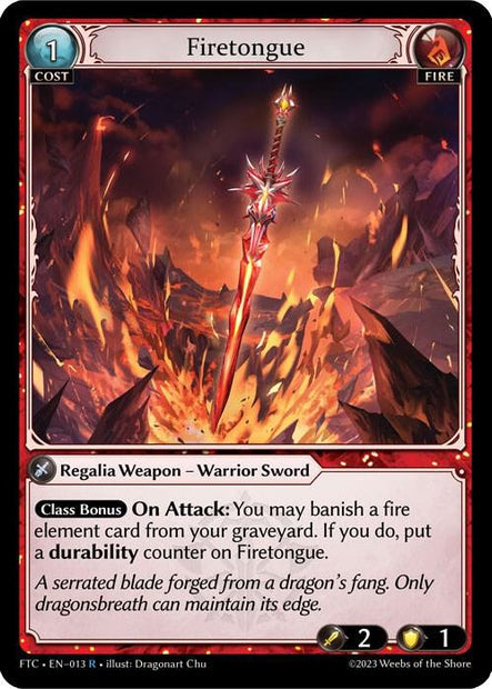 Firetongue 013 (Fractured Crown) 