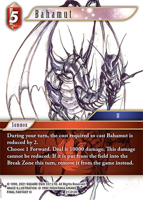 Bahamut 21-012H (Beyond Destiny)  - Foil