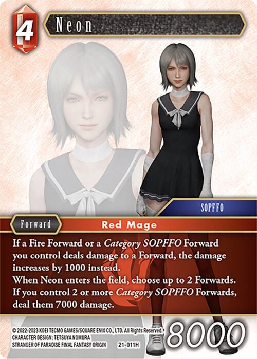 Neon 21-011H (Beyond Destiny)  - Foil