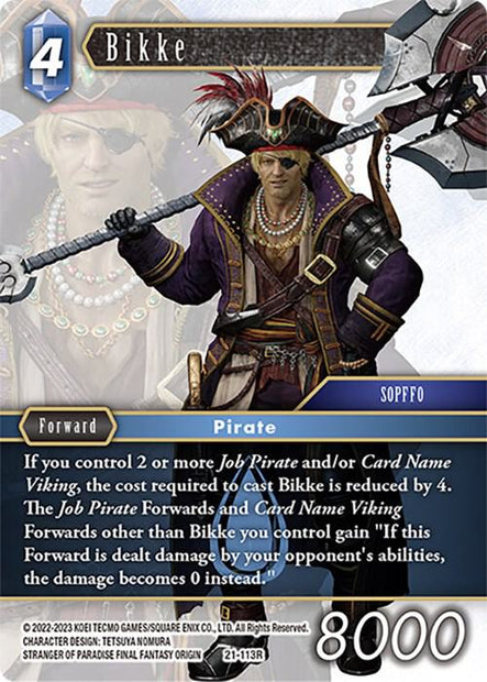 Bikke 21-113R (Beyond Destiny)  - Foil