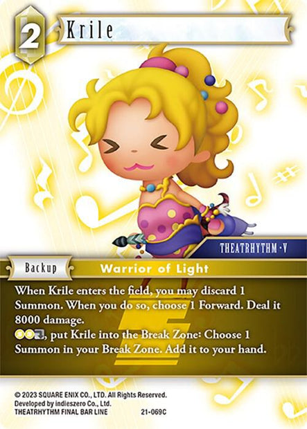 Krile 21-069C (Beyond Destiny)  - Foil