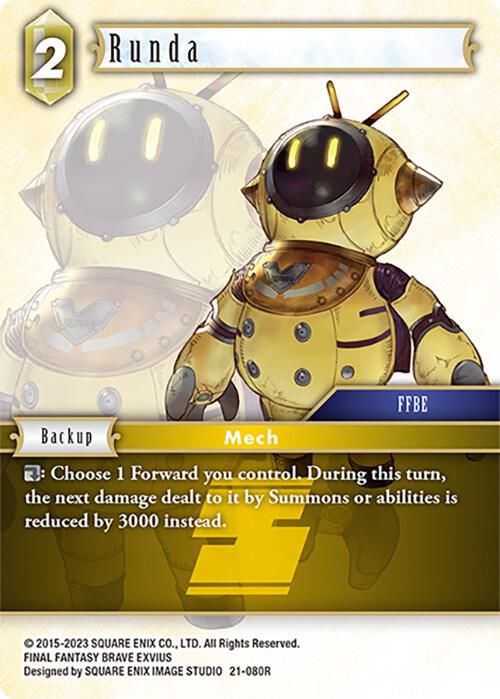 Runda 21-080R (Beyond Destiny)  - Foil