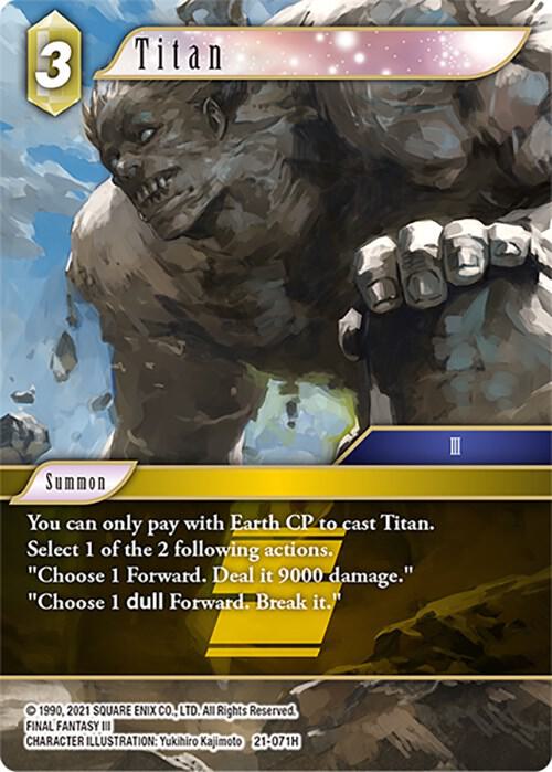 Titan (Beyond Destiny)  - Foil