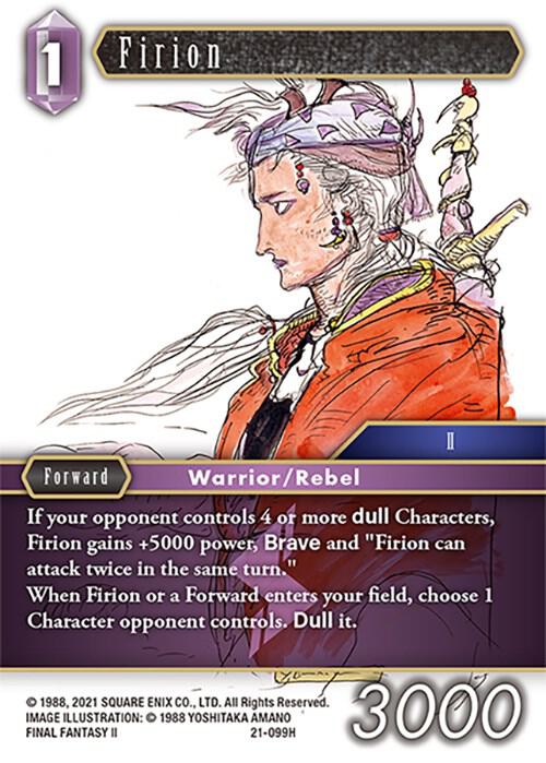 Firion 099H 21-099H (Beyond Destiny)  - Foil