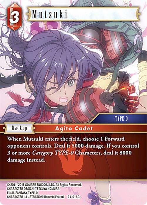 Mutsuki 21-016C (Beyond Destiny)  - Foil