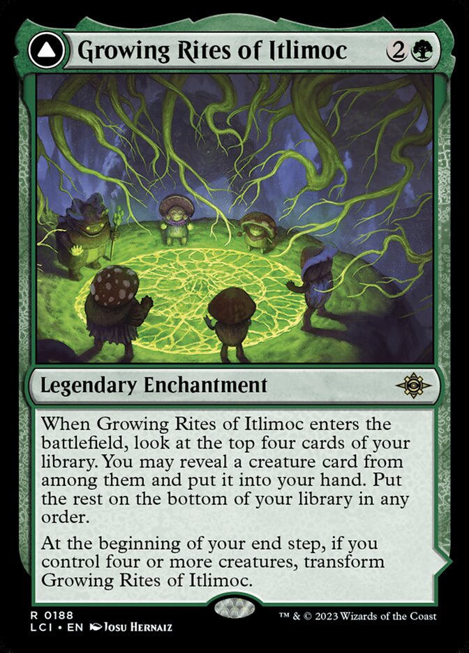 Growing Rites of Itlimoc // Itlimoc, Cradle of the Sun 188 (The Lost Caverns of Ixalan) 