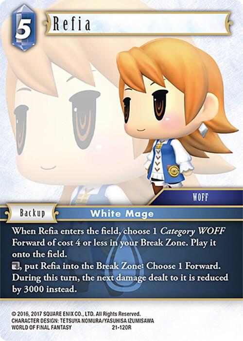 Refia 21-120R (Beyond Destiny)  - Foil