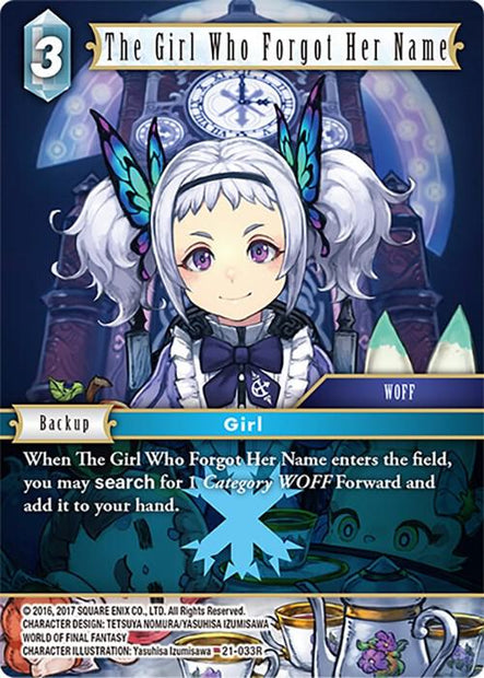 The Girl Who Forgot Her Name 21-033R (Beyond Destiny)  - Foil