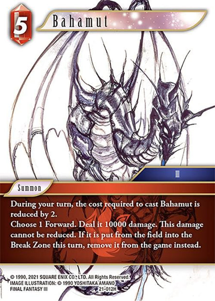 Bahamut 21-012H (Beyond Destiny) 