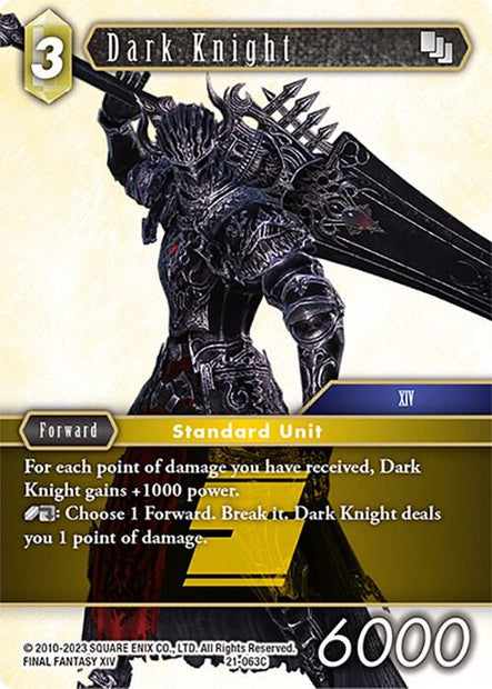 Dark Knight 21-063C (Beyond Destiny)  - Foil