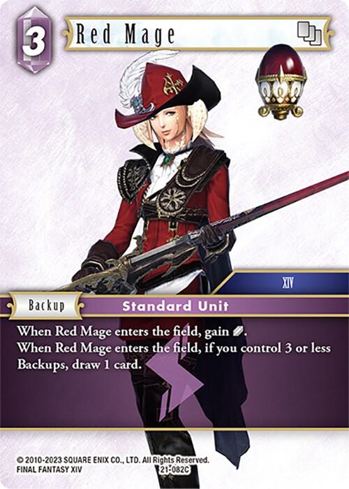Red Mage 082C 21-082C (Beyond Destiny)  - Foil