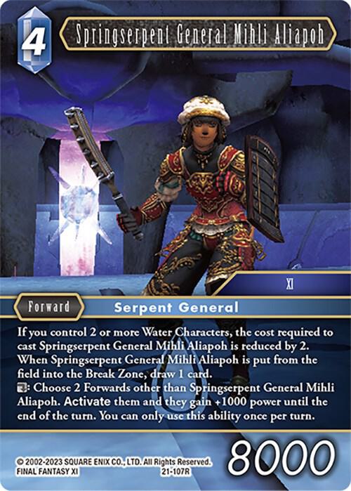 Springserpent General Mihli Aliapoh 21-107R (Beyond Destiny)  - Foil