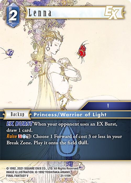 Lenna EX 21-119H (Beyond Destiny) 