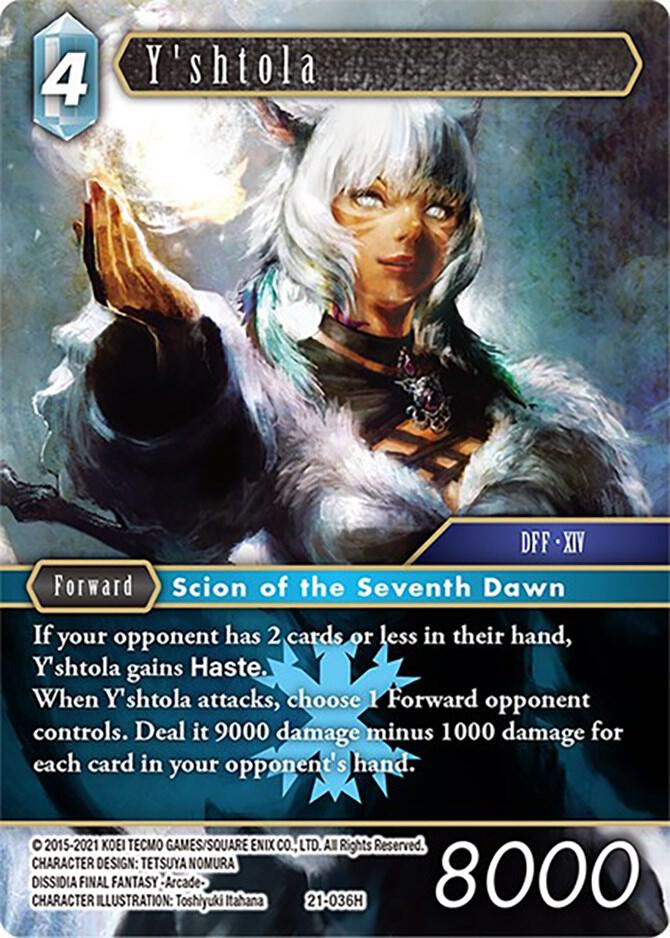 Yshtola 21-036H (Beyond Destiny)  - Foil