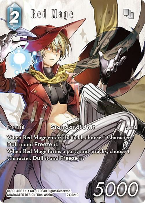 Red Mage Full Art 21-021C (Beyond Destiny)  - Foil