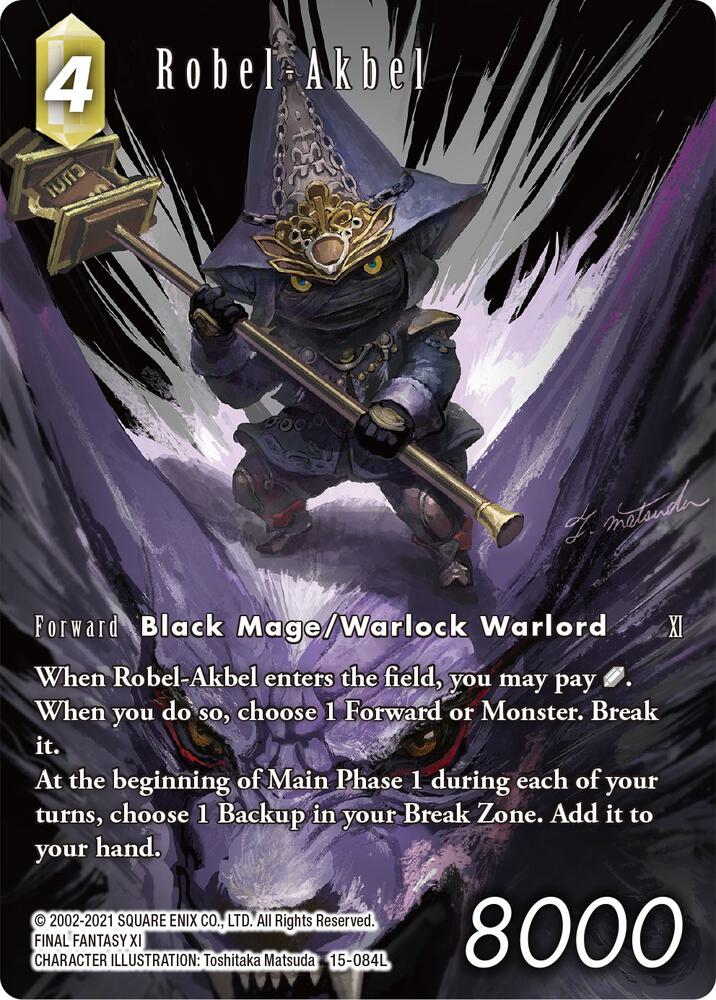 Robel Akbel Full Art 15-084L (Crystal Dominion) 