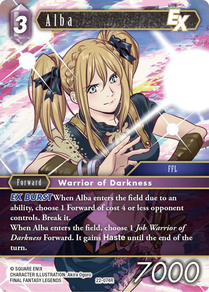 Alba EX (Hidden Hope)  - Foil
