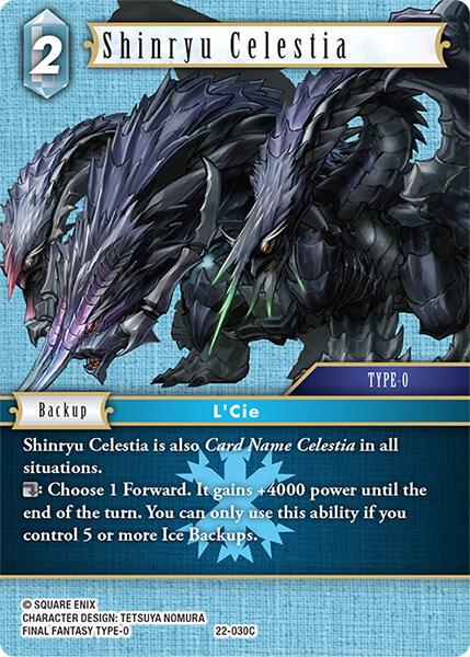 Shinryu Celestia 22-030C (Hidden Hope)  - Foil