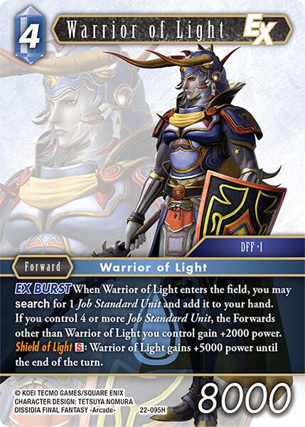 Warrior of Light EX (Hidden Hope)  - Foil
