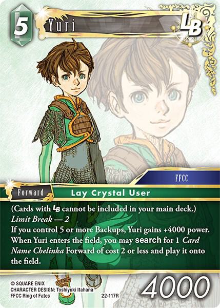 Yuri LB 22-117R (Hidden Hope)  - Foil