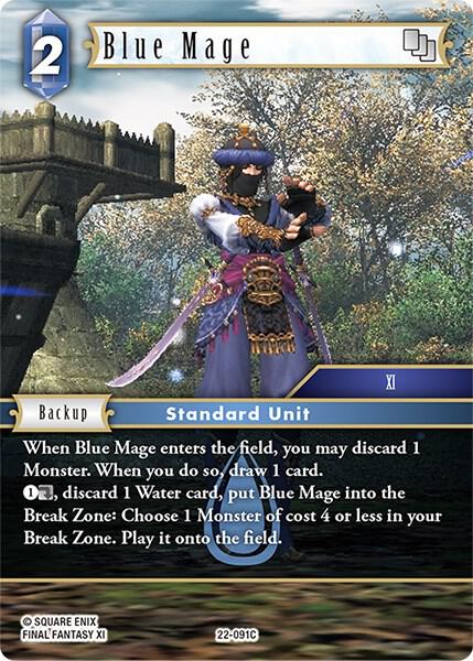 Blue Mage 22-091C (Hidden Hope)  - Foil