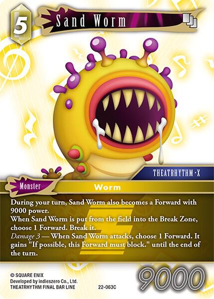Sand Worm 22-063C (Hidden Hope)  - Foil