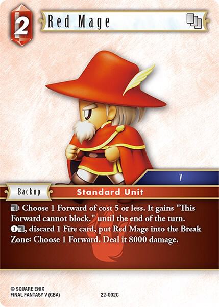 Red Mage 22-002C (Hidden Hope)  - Foil