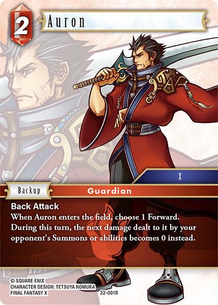 Auron 22-001R (Hidden Hope)  - Foil
